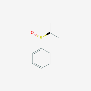 molecular formula C9H12OS B14431270 Benzene, [(S)-(1-methylethyl)sulfinyl]- CAS No. 80225-50-9