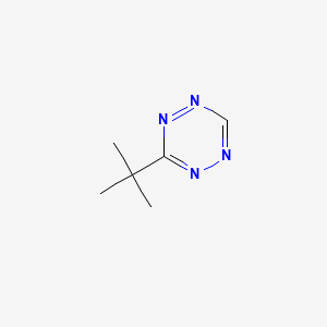 molecular formula C6H10N4 B14431278 3-tert-Butyl-1,2,4,5-tetrazine CAS No. 78114-01-9