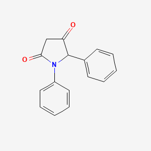 molecular formula C16H13NO2 B14431305 1,5-Diphenylpyrrolidine-2,4-dione CAS No. 82635-03-8