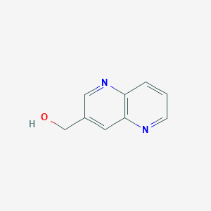 molecular formula C9H8N2O B1443143 (1,5-萘啶-3-基)甲醇 CAS No. 1261365-54-1