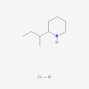 2-(Butan-2-yl)piperidine hydrochloride