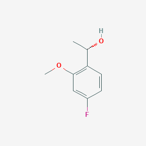 (1S)-1-(4-fluoro-2-methoxyphenyl)ethan-1-ol