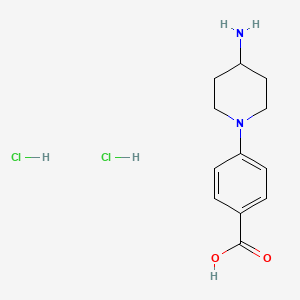 4-(4-Aminopiperidin-1-yl)benzoic acid dihydrochloride