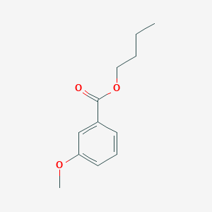 molecular formula C12H16O3 B14431781 Benzoic acid, 3-methoxy-, butyl ester CAS No. 77201-18-4