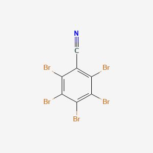 molecular formula C7Br5N B14431829 Pentabromobenzonitrile CAS No. 79415-42-2