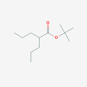 molecular formula C12H24O2 B14431898 tert-Butyl 2-propylpentanoate CAS No. 79509-79-8