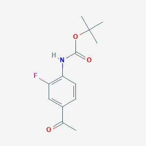 Boc 4-Acetyl-2-fluoroaniline