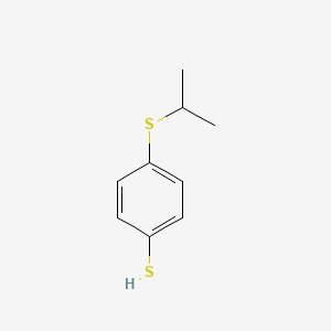 molecular formula C9H12S2 B14431932 4-Isopropylsulfanyl-benzenethiol CAS No. 76227-90-2