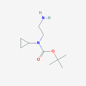 tert-butyl N-(2-aminoethyl)-N-cyclopropylcarbamate