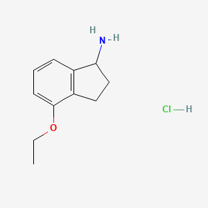 4-ethoxy-2,3-dihydro-1H-inden-1-amine hydrochloride
