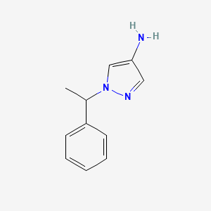 1-(1-Phenylethyl)-1H-pyrazol-4-amine