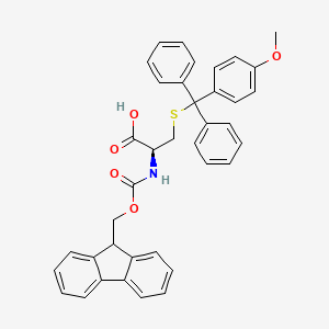 molecular formula C38H33NO5S B1443208 D-Fmoc-Cys(MMt)-OH CAS No. 1198791-73-9