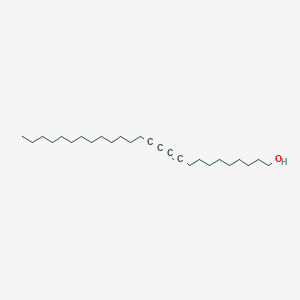 molecular formula C26H46O B14432119 Hexacosa-10,12-diyn-1-OL CAS No. 75495-26-0