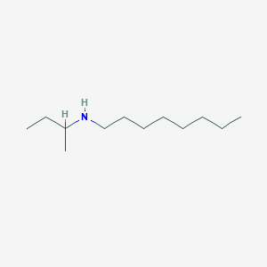 molecular formula C12H27N B14432253 N-(Butan-2-yl)octan-1-amine CAS No. 78579-54-1