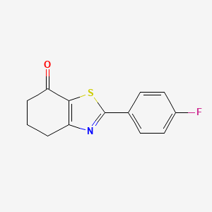 2-(4-Fluorophenyl)-4,5,6,7-tetrahydro-1,3-benzothiazol-7-one