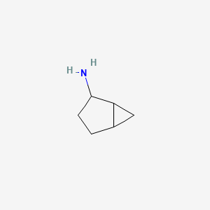 molecular formula C6H11N B1443236 双环[3.1.0]己烷-2-胺 CAS No. 1258639-94-9