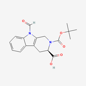 molecular formula C18H20N2O5 B1443247 Boc-D-Tpi(For)-OH CAS No. 327603-49-6