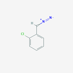 molecular formula C7H5ClN2 B14432474 1-Chloro-2-(diazomethyl)benzene CAS No. 82988-74-7