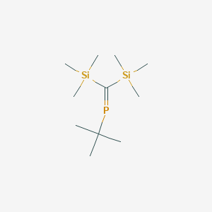 molecular formula C11H27PSi2 B14432490 [Bis(trimethylsilyl)methylidene](tert-butyl)phosphane CAS No. 78928-40-2