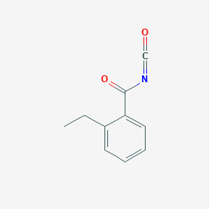 molecular formula C10H9NO2 B14432512 2-Ethylbenzoyl isocyanate CAS No. 76729-39-0