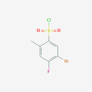 5-Bromo-4-fluoro-2-methylbenzenesulfonyl chloride