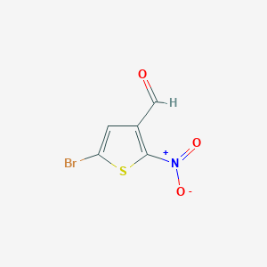 5-Bromo-2-nitrothiophene-3-carbaldehyde