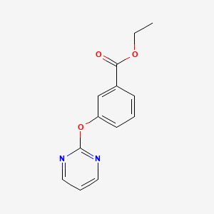 Ethyl 3-(pyrimidin-2-yloxy)benzoate