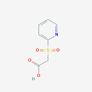 molecular formula C7H7NO4S B1443281 2-(Pyridin-2-ylsulfonyl)acetic acid CAS No. 773109-71-0