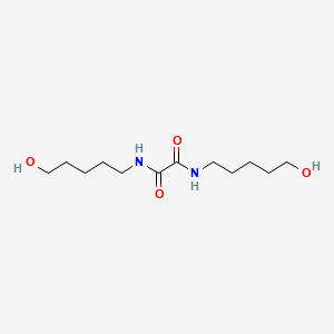 molecular formula C12H24N2O4 B14432888 N~1~,N~2~-Bis(5-hydroxypentyl)ethanediamide CAS No. 75396-54-2