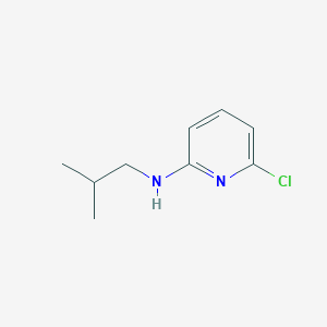 molecular formula C9H13ClN2 B1443303 6-Chloro-N-isobutyl-2-pyridinamine CAS No. 1220035-15-3