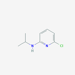 molecular formula C8H11ClN2 B1443304 6-Chloro-N-isopropyl-2-pyridinamine CAS No. 1220034-36-5
