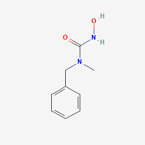 molecular formula C9H12N2O2 B14433057 N-Benzyl-N'-hydroxy-N-methylurea CAS No. 78322-22-2