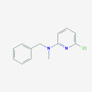 molecular formula C13H13ClN2 B1443310 N-benzyl-6-chloro-N-methylpyridin-2-amine CAS No. 1219972-10-7