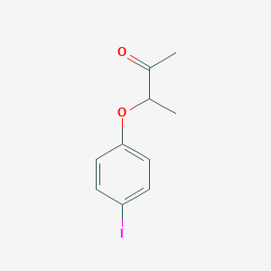 B1443332 3-(4-Iodophenoxy)butan-2-one CAS No. 30343-26-1