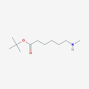 molecular formula C11H23NO2 B1443333 6-Methylaminohexanoic acid tert-butyl ester CAS No. 1100364-15-5