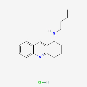 molecular formula C17H23ClN2 B14433601 Centbucridine hydrochloride CAS No. 76958-83-3
