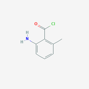 molecular formula C8H8ClNO B1443361 2-Amino-6-methylbenzoyl chloride CAS No. 1227780-69-9