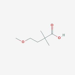 4-Methoxy-2,2-dimethylbutanoic acid