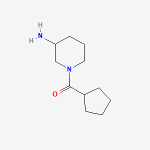 (3-Aminopiperidin-1-yl)(cyclopentyl)methanone