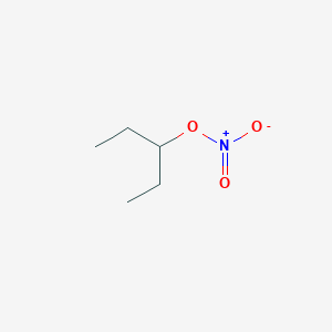 molecular formula C5H11NO3 B14433722 Pentan-3-yl nitrate CAS No. 82944-59-0