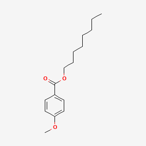 molecular formula C16H24O3 B14433735 Octyl 4-methoxybenzoate CAS No. 75156-21-7