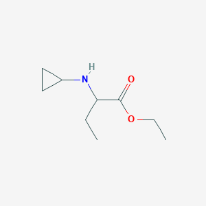 Ethyl 2-(cyclopropylamino)butanoate