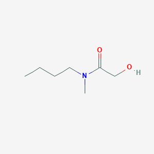 molecular formula C7H15NO2 B14433836 N-Butyl-2-hydroxy-N-methylacetamide CAS No. 82554-11-8