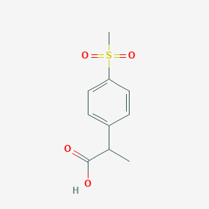 2-(4-Methanesulfonylphenyl)propanoic acid