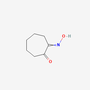 molecular formula C7H11NO2 B14434081 2-(Hydroxyimino)cycloheptan-1-one CAS No. 80276-70-6
