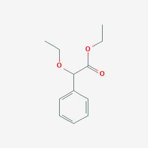 molecular formula C12H16O3 B14434215 Ethyl 2-ethoxy-2-phenylacetate CAS No. 79309-63-0