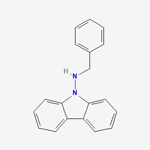 molecular formula C19H16N2 B14434400 N-Benzyl-9H-carbazol-9-amine CAS No. 76591-36-1