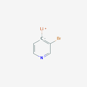 molecular formula C5H3BrLiN B14434584 lithium;3-bromo-4H-pyridin-4-ide CAS No. 77332-74-2