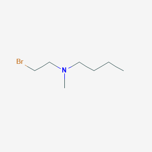 molecular formula C7H16BrN B14434601 N-(2-Bromoethyl)-N-methylbutan-1-amine CAS No. 76186-31-7