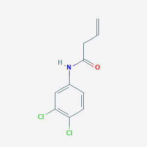 molecular formula C10H9Cl2NO B14434637 N-(3,4-Dichlorophenyl)but-3-enamide CAS No. 74064-71-4
